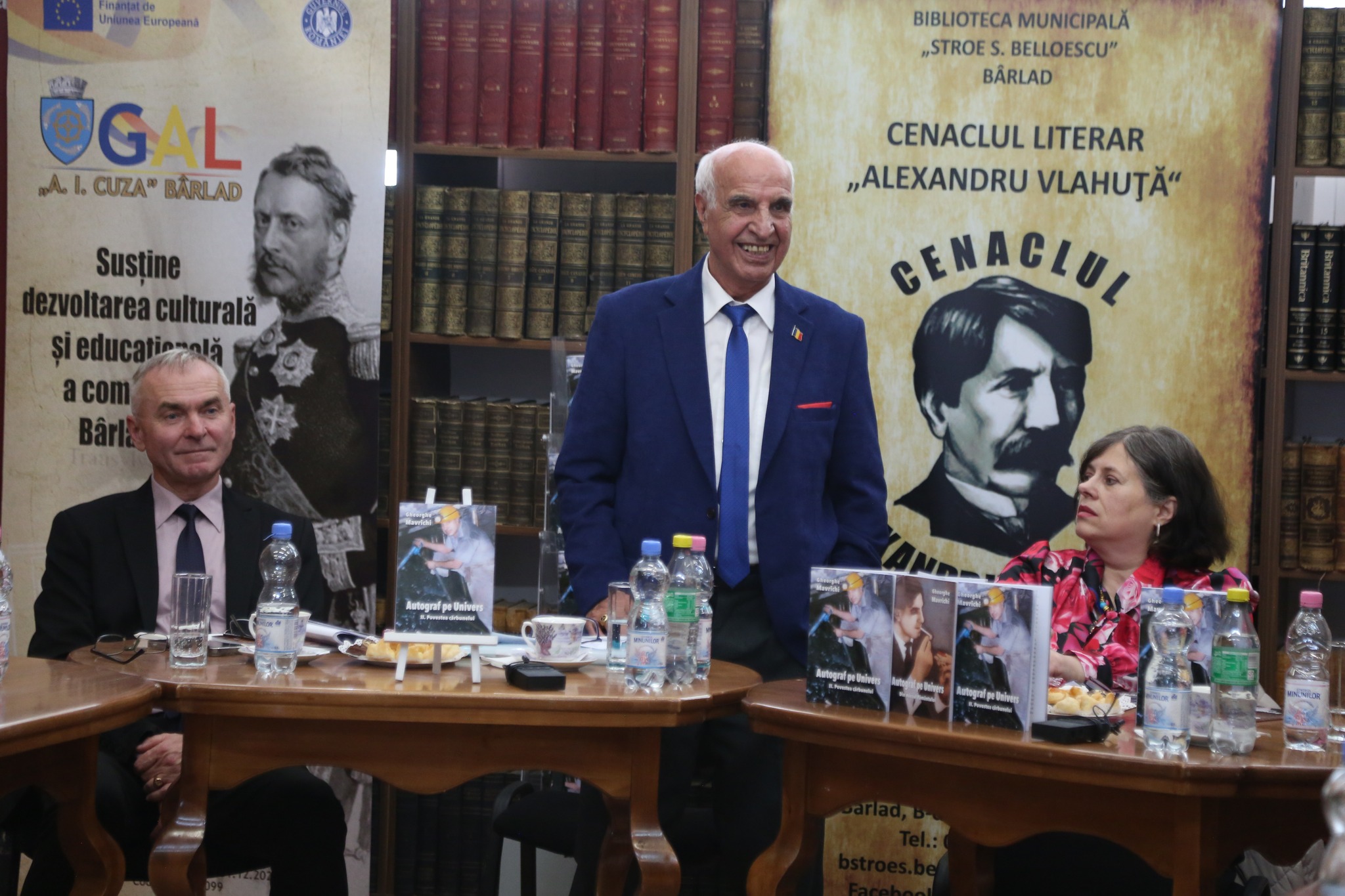 Lansare de carte: "Autograf pe Univers: Povestea cărbunelui", autor Gheorghe Mavrichi